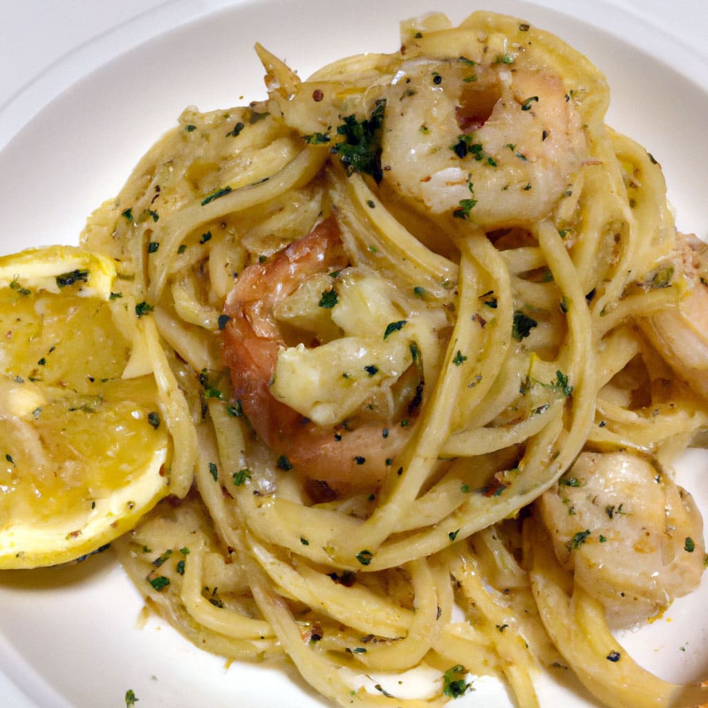 Lemon Butter Garlic Shrimp Pasta – Chef