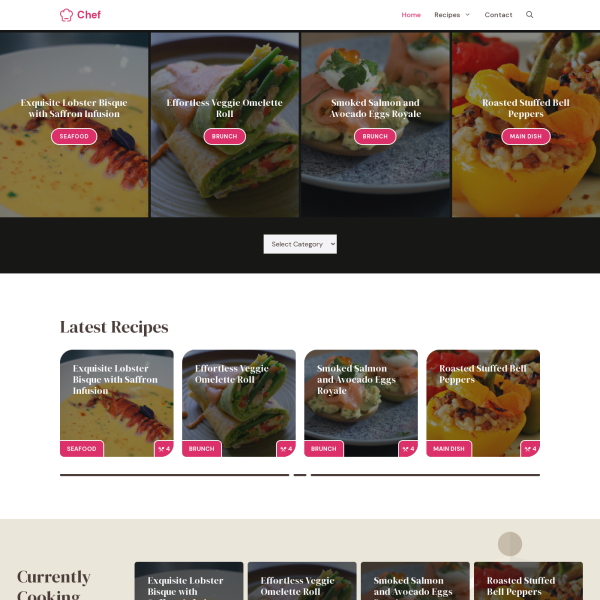 Plantilla Chef