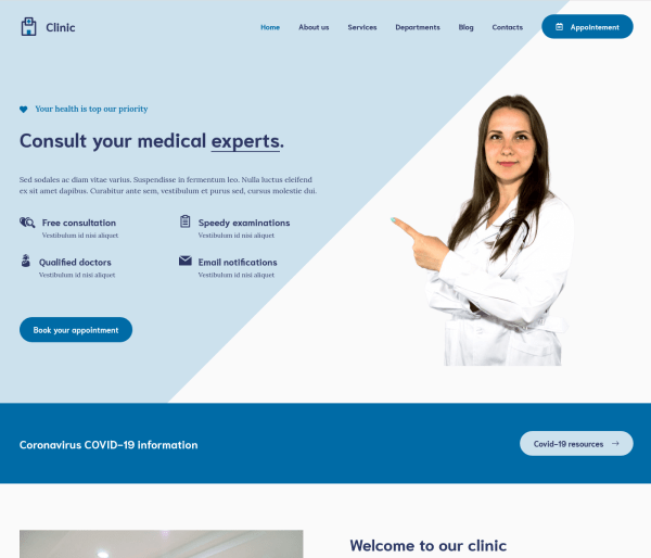 Clinic template