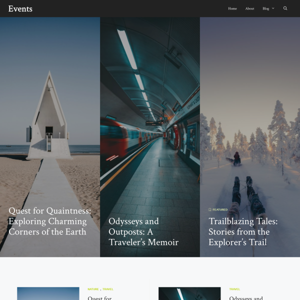 Plantilla Events