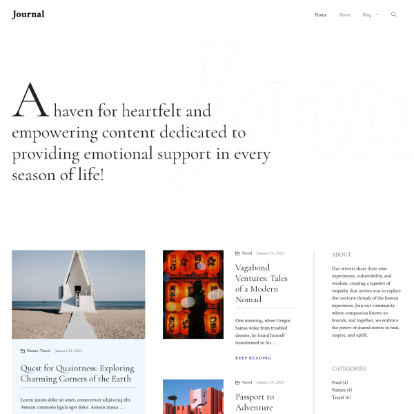 Plantilla Journal