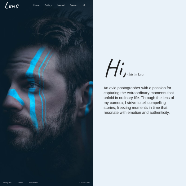 Plantilla Lens