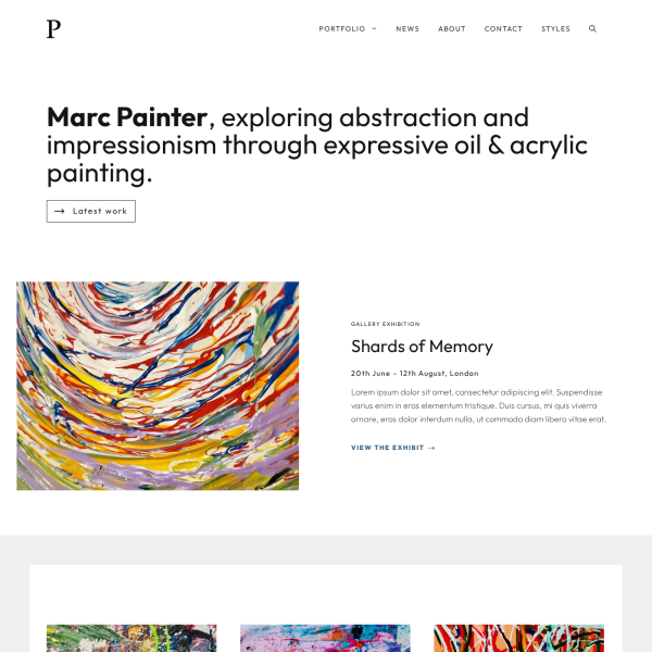 Plantilla Painter