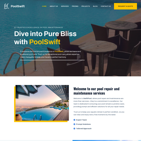 Plantilla PoolSwift