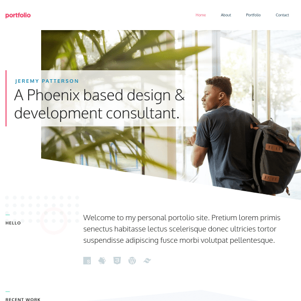 Plantilla Portfolio