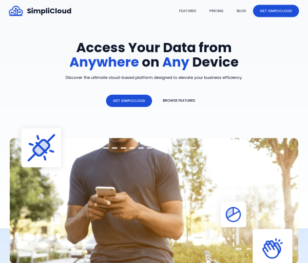 SimpliCloud template