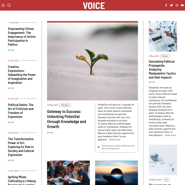 Plantilla Voice