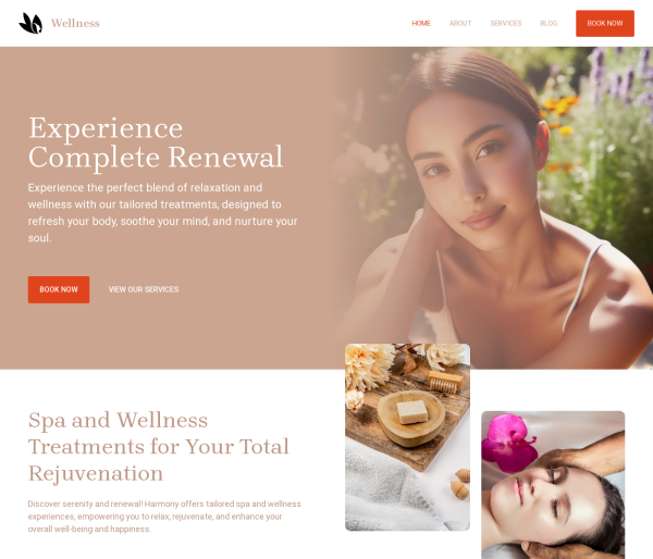 Wellness template