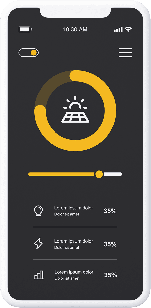 App screen